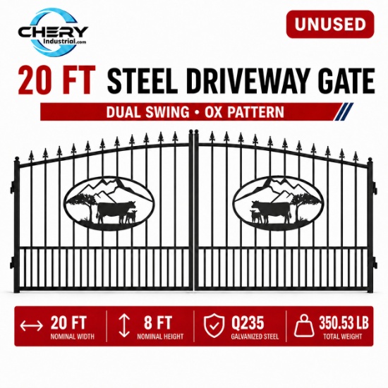 Unused Iron Gate 20' - OX