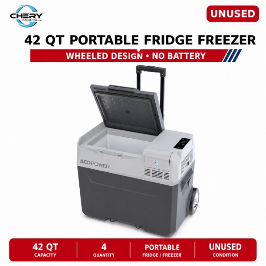 Unused LionCooler Fridge Freezer, 42 Quarts, no battery (Qty. 4)
