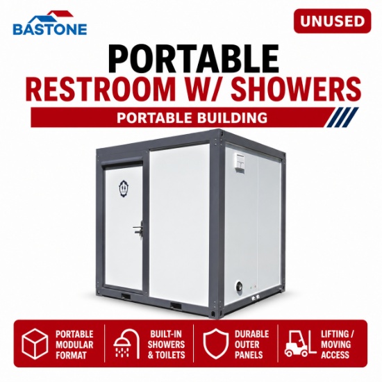 Unused Mobile Toilets with shower