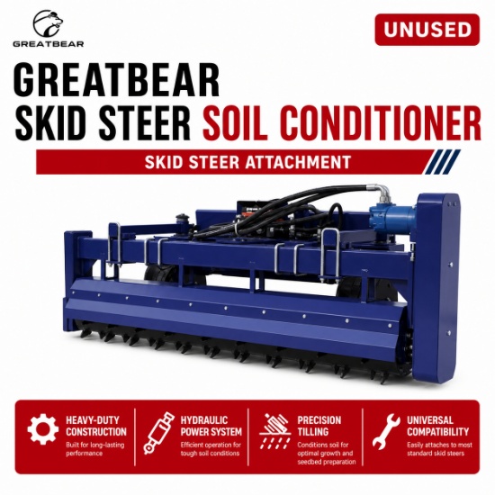 Unused Skid Steer Soil Conditioner