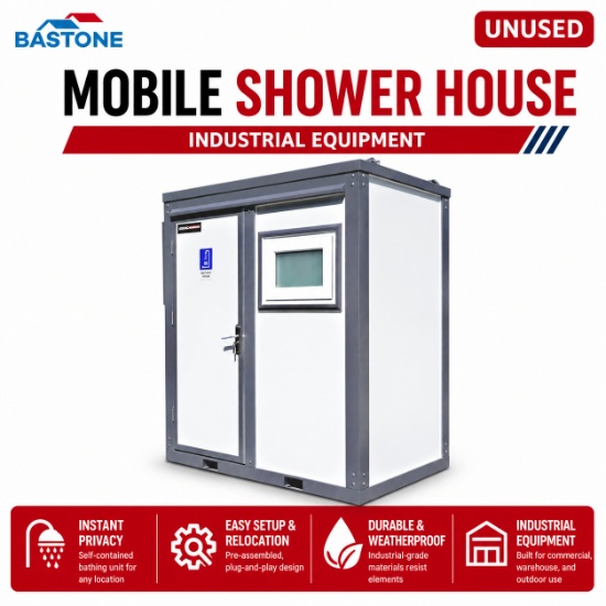 Unused Mobile Shower House