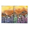 Sam Majeed (Samuel Renaissance) - Urban Landscape Diptych