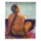 Anne Emerson Hall - Seated Nude (Circa 2001)