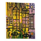Peter Robert Keil - Twin Towers Cityscape