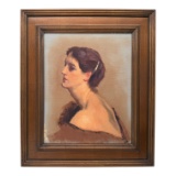 Anne Emerson Hall - Portrait of a Young Woman
