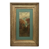 Edward Loyal Field - Autumn Landscape Sketch