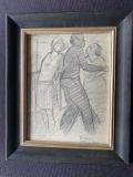 Anne Neumark - Multi-Figure Interior Scene