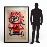 Joan Miro Danseuse Creole Carborundum Etching 1978 Ed. 13/50