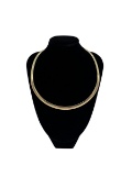 14K Italian Gold Herringbone 18 in. Necklace