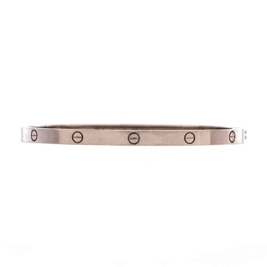 Cartier Love Bracelet 18K White Gold Small