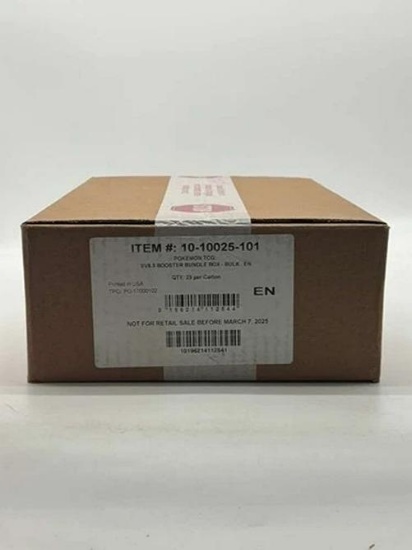 Pokemon TCG English SV8.5 Prismatic Evolutions Booster Bundle Box Case Sealed