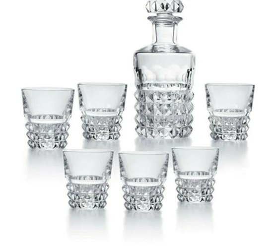 BACCARAT CRYSTAL LIMITED ED LOUXOR BAR SET