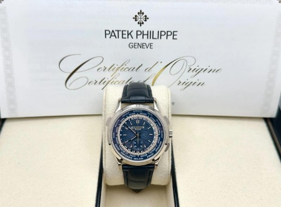 Patek Philippe World Time Chronograph Complications 5930G-010 18K Gold Box Paper