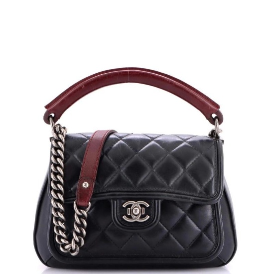 Chanel Prestige Flap Bag Quilted Calfskin Medium