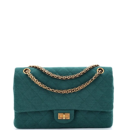Chanel Reissue 2.55 Flap Bag Quilted Jersey 226