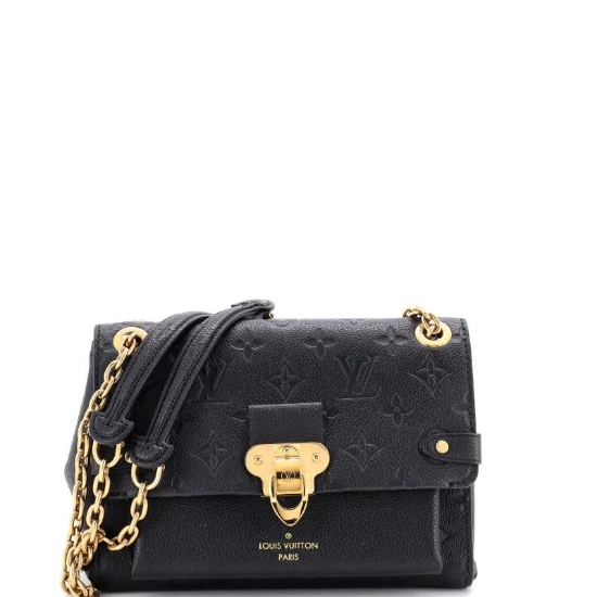 Louis Vuitton Vavin Handbag Monogram Empreinte Leather BB