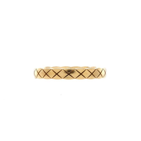 Chanel Coco Crush Ring 18K Yellow Gold Mini