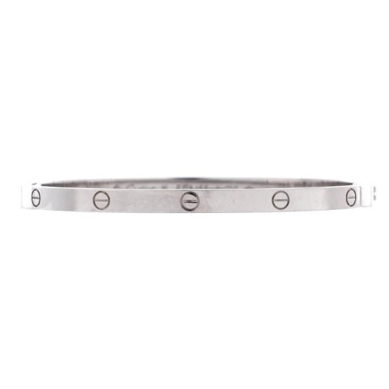 Cartier Love Bracelet 18K White Gold Small