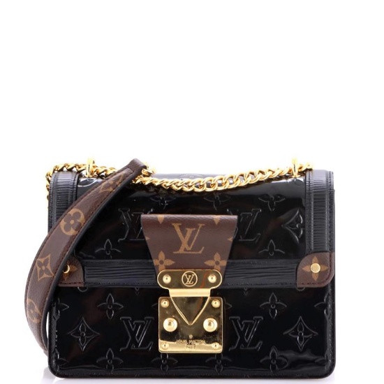 Louis Vuitton Wynwood Handbag Monogram Vernis with Monogram Canvas and Epi