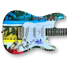 The Police Signed Guitar Custom JSA COA Sting Andy Summers Stewart Copeland