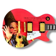 Captain Beefheart Signed Guitar Custom Graphics JSA COA Don Van Vliet