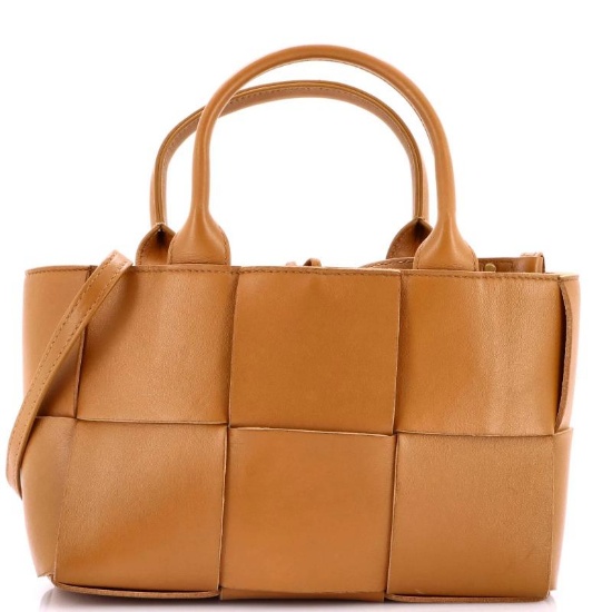 Bottega Veneta Arco Tote Maxi Intrecciato Leather Mini