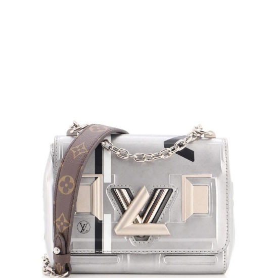 Louis Vuitton Twist Handbag Limited Edition Embossed Epi Space Leather PM