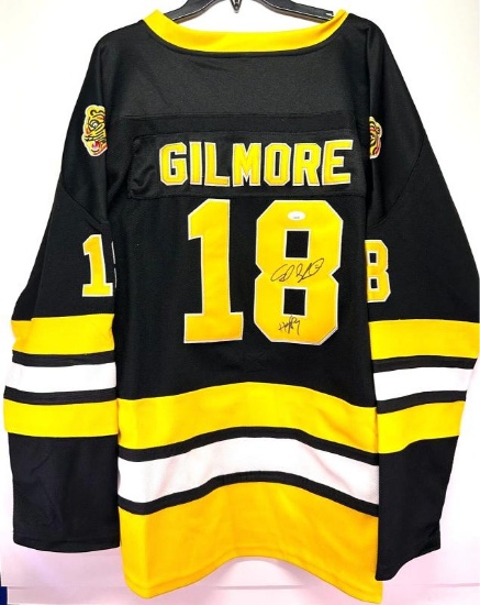 ADAM SANDLER Signed Autograph Hockey Jersey HAPPY GILMORE Inscription"Happy" JSA