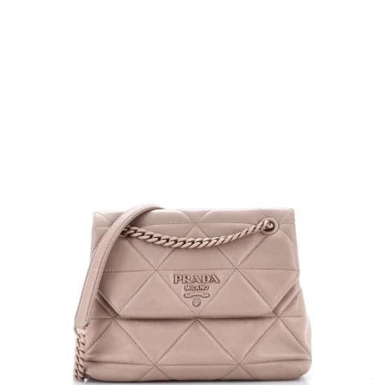 Prada Spectrum Flap Bag Quilted Nappa Leather Small
