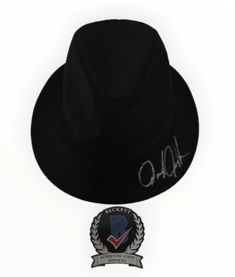 Jaafar Jackson Signed Autograph Michael Jackson Fedora Hat BAS Beckett Michael
