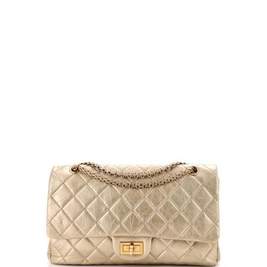 Chanel Reissue 2.55 Flap Bag Quilted Aged Calfskin 227