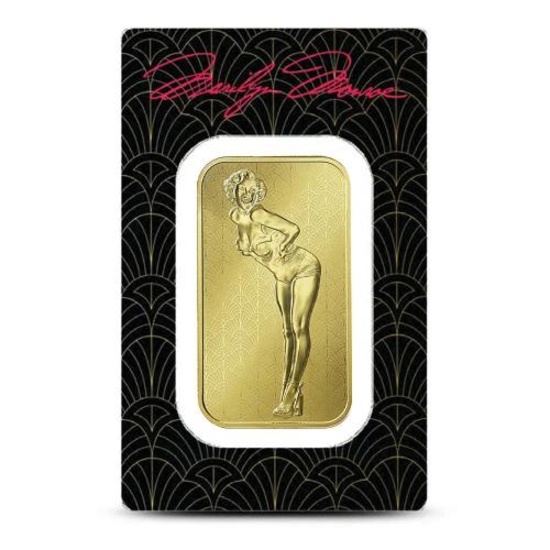 1 oz Marilyn Monroe Gold Bar (New w Assay)