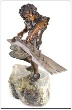 Martin Eichinger Ludwig Van Beethoven Mastery Bronze Sculpture Signed Music Art