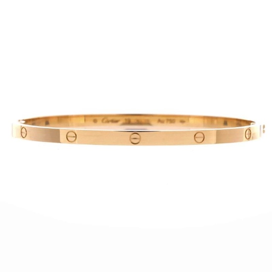 Cartier Love Bracelet 18K Yellow Gold Small