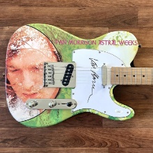 Van Morrison Signed Custom Guitar (JSA)