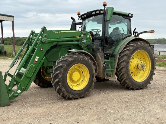 2023 John Deere 6R 155 w/ 640R Loader