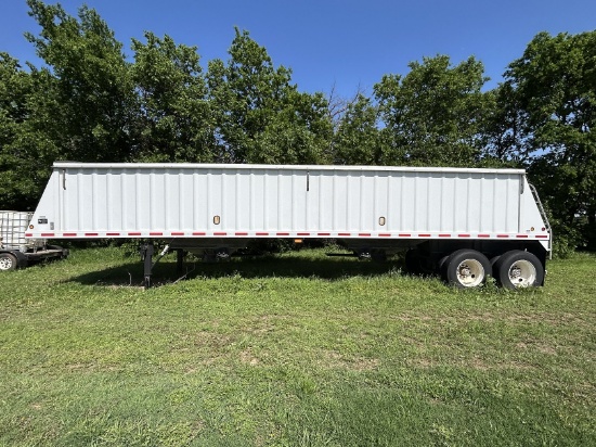 2012 Neville Built 38' Hopper Bottom Trailer