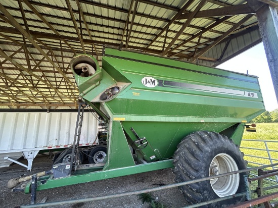 J&M 875 Grain Cart