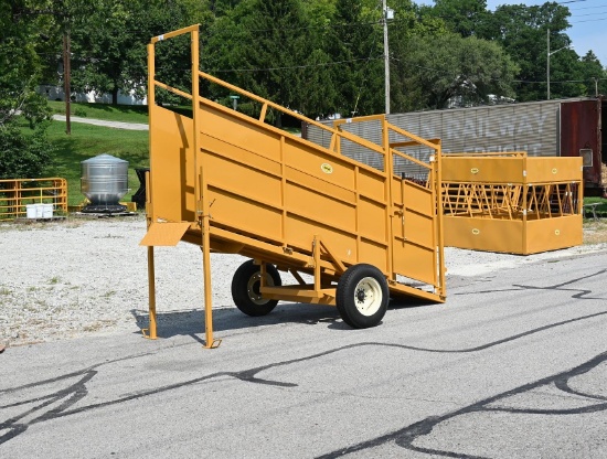 New/Unused Sioux Steel Portable Loading Chute
