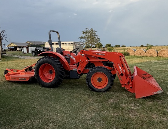 2019 Kubota M5660SUD w/ Loader and 6' LandPride RCR1272
