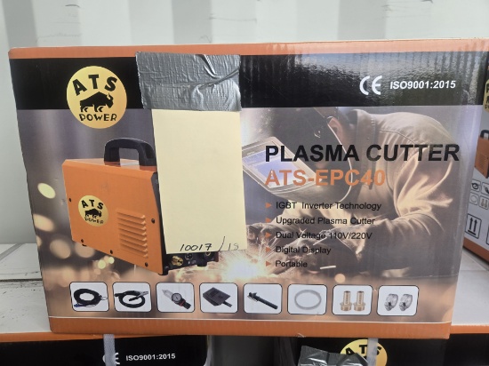 Unused Plasma Cutter - ATS POWER - Model: ATS-EPC40 S/N: -