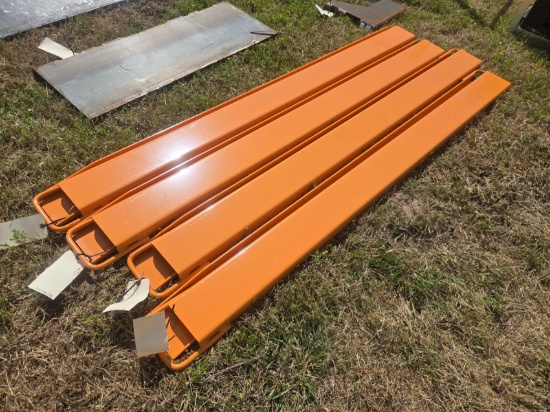Unused 78" Pallet Forks Extensions - WOLVERINE - Model: EX-66-78L S/N: