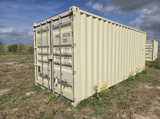 SINGLE-USE 20' Shipping Container - RAYFORE - Model: 03NE22 S/N: LYNE25D0