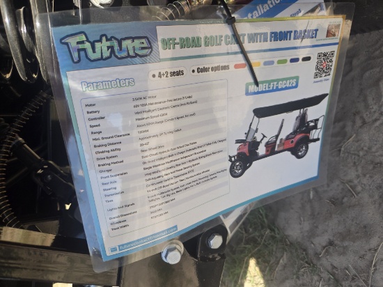Off-Road Golf Cart - 2026 Unused
