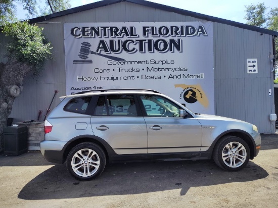 2007 BMW X3 RUNS/MOVES 3.0si
