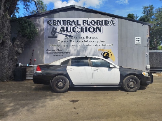 2013 Chevrolet Impala RUNS/MOVES Police