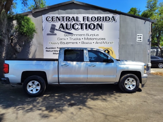 2015 Chevrolet Silverado 1500 RUNS/MOVES LT