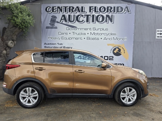 2018 Kia Sportage RUNS/MOVES LX