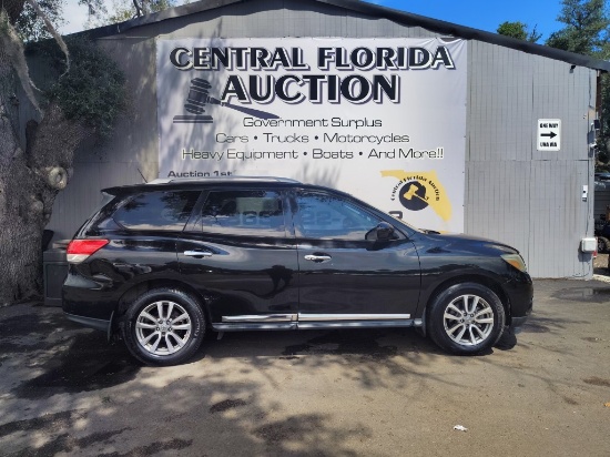 2015 Nissan Pathfinder RUNS/MOVES S
