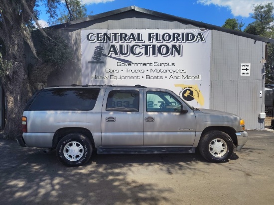 2001 GMC Yukon XL RUNS/MOVES 1500 SLE
